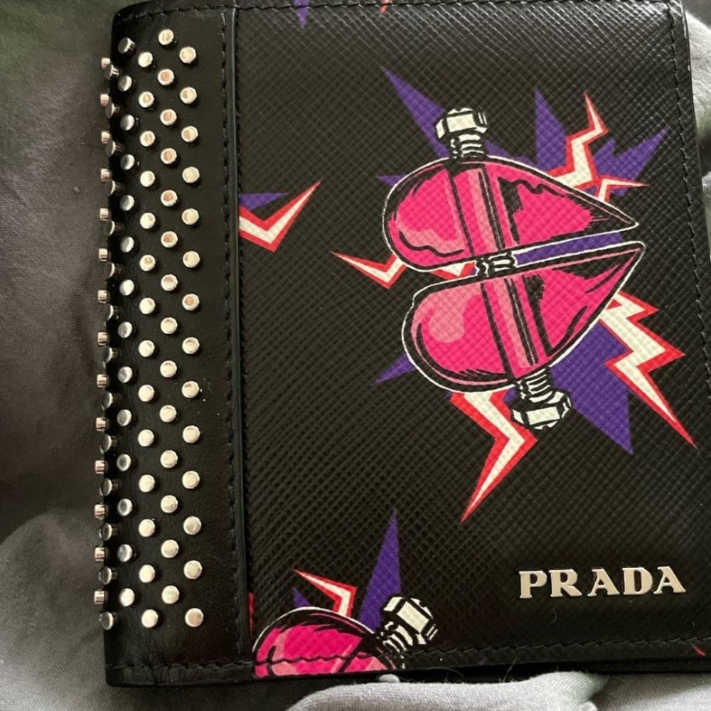 Prada Universal Monster wallet! Great condition, used a couple of times!